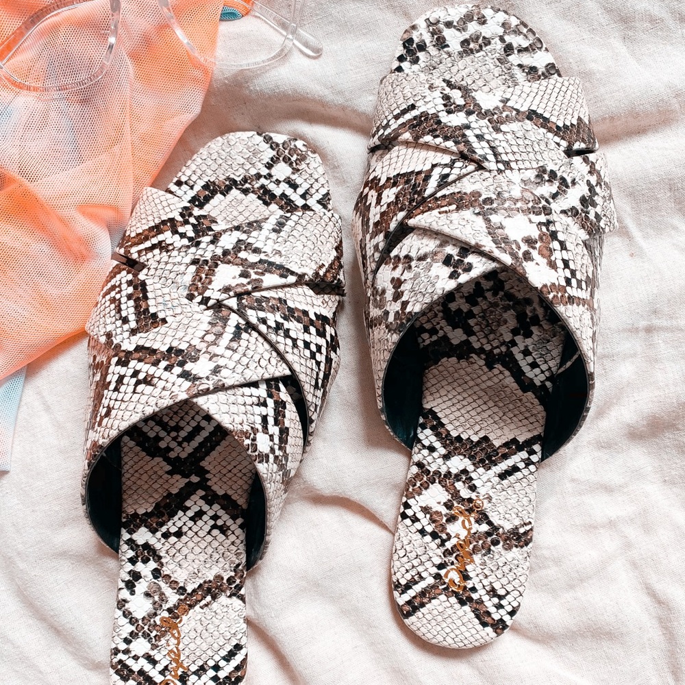 Wild is her fave color | Sandals